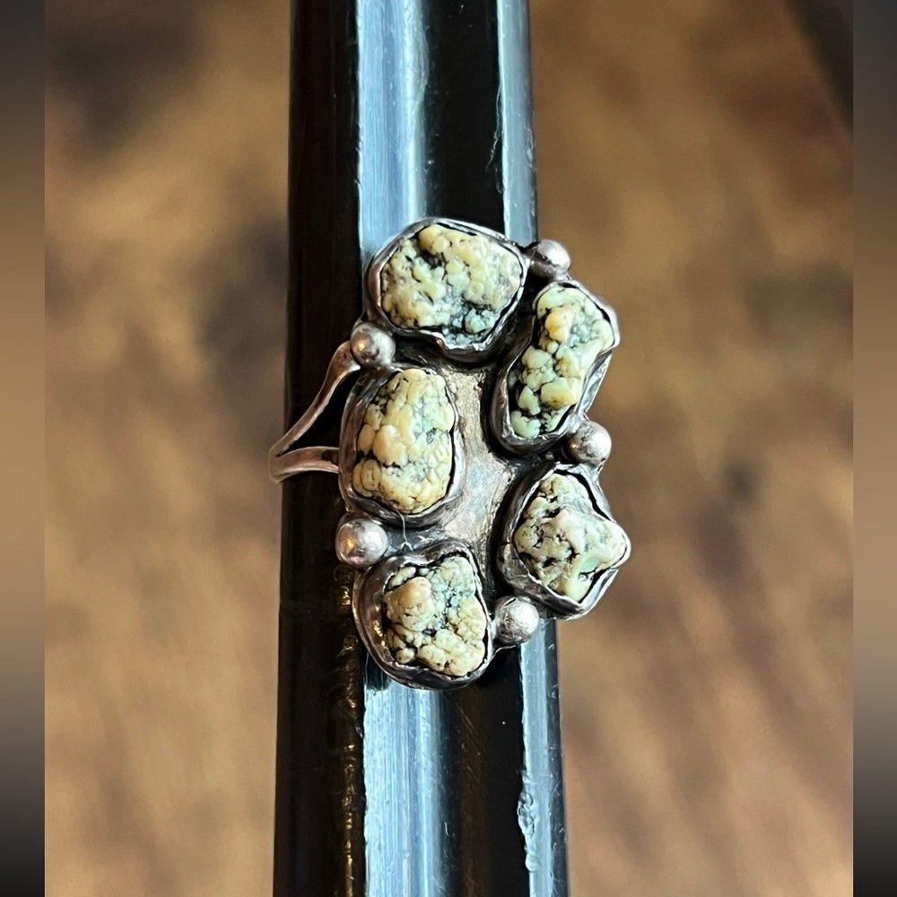 Cluster stone ring - Picture 10 of 10